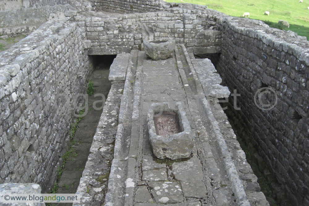 Housesteads - The latrines